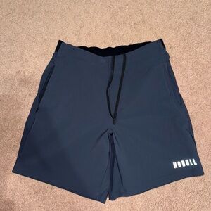 NOBULL Dark Blue Performance Shorts